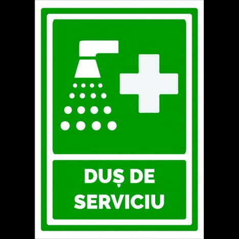 Semn pentru dus de serviciu